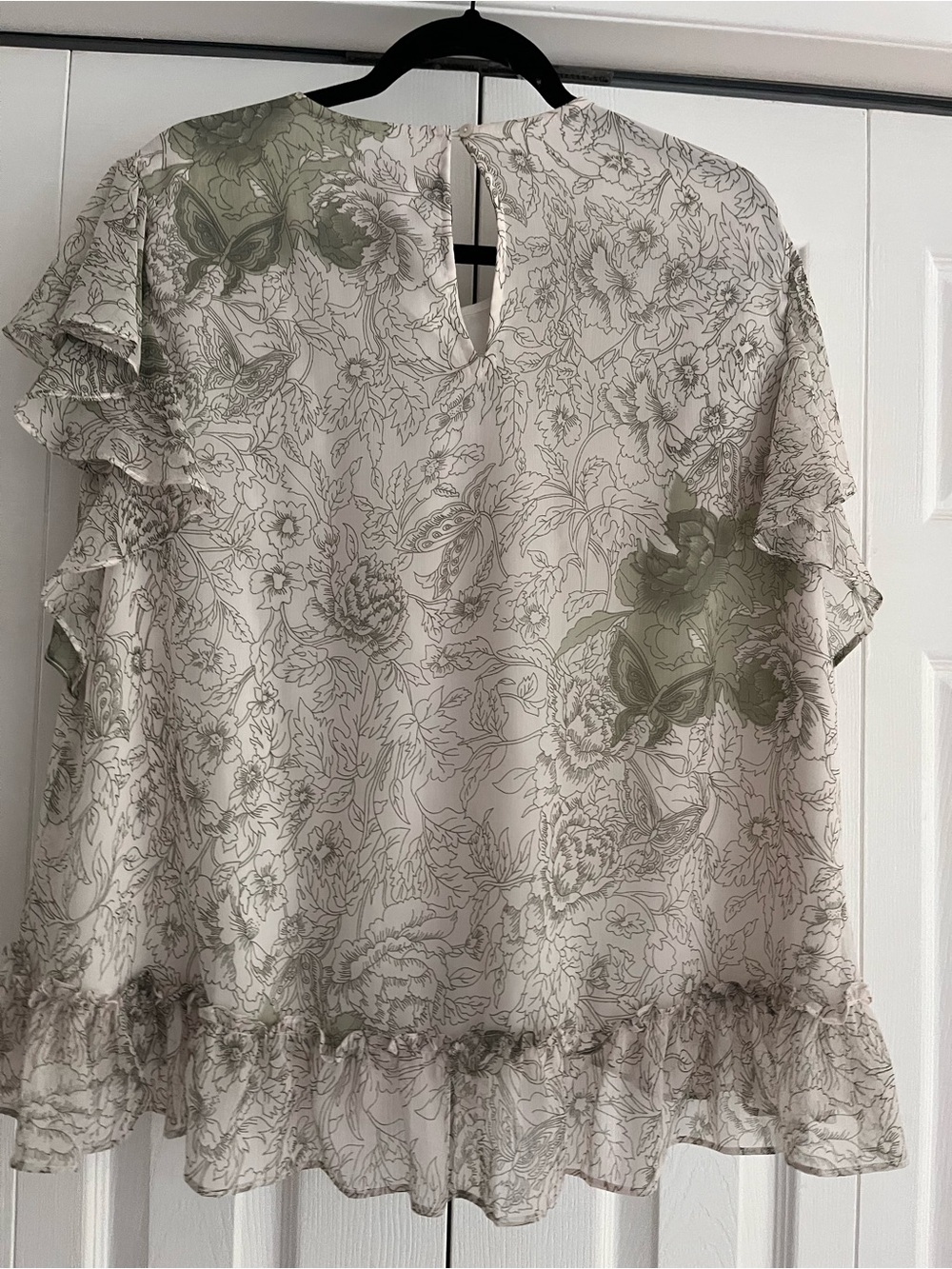 NWT ANTHROPOLOGIE flowy top, size XL. - Picture 2 of 11